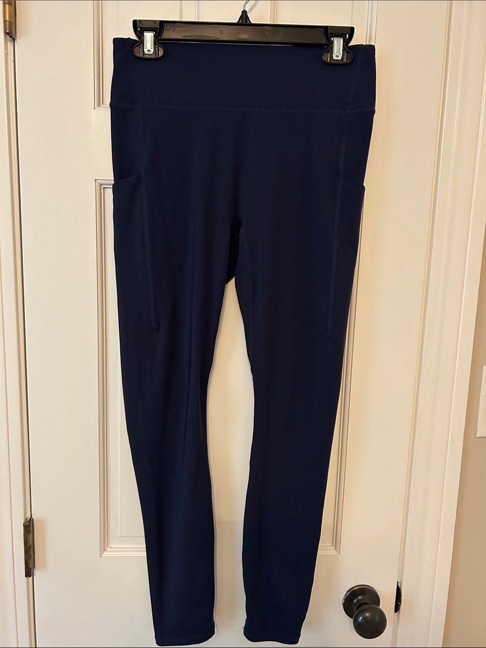 Fabletics Navy High-Waist Performance Leggings